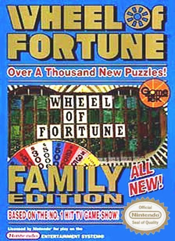Nes Wheel Of Fortune Family Ediiton Online